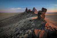 Shiprock Morning on the Spine