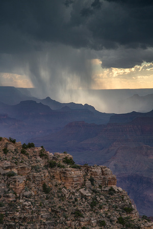 Grand Canyon Rain curtin