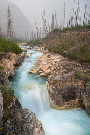 Fog After The Fire, Marble Canyon