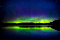Lake McDonald northern lights