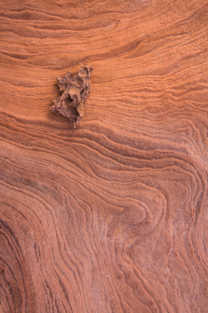 Underfoot sandstone forms