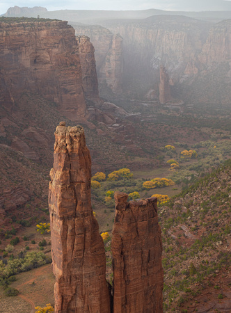 Spider Rock misty view-622